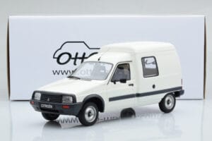 Citroen C15 E Alb Otto 1:18 OT956B Rășină - imaginea 6 din 6