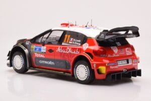 Citroen C3 WRC #11 S. Loeb / D. Elena Rally Mexico 2018 Norev 1:18 181638 Metal - imaginea 5 din 6