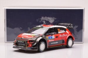 Citroen C3 WRC #11 S. Loeb / D. Elena Rally Mexico 2018 Norev 1:18 181638 Metal - imaginea 6 din 6