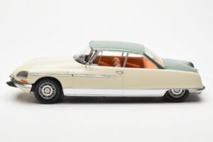 Citroen DS 21 Le Leman Cabriolet Fildeș și Verde Norev 1:18 181751 Metal - imaginea 3 din 6