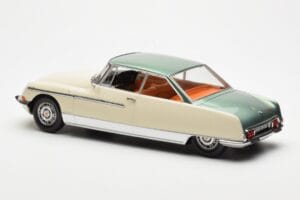 Citroen DS 21 Le Leman Cabriolet Fildeș și Verde Norev 1:18 181751 Metal - imaginea 5 din 6