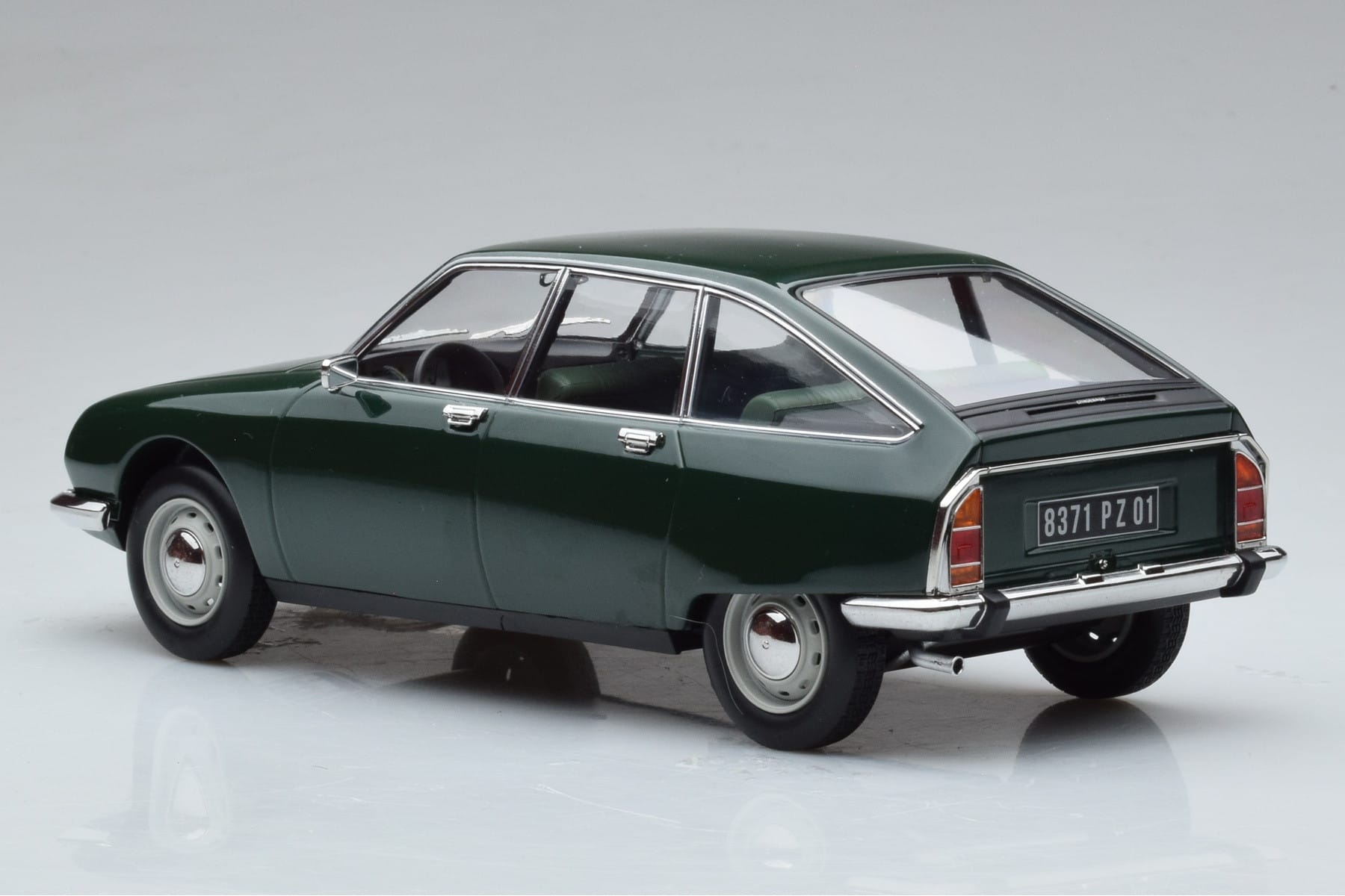 Citroen GS Club Verde Norev 1:18 181665 Metal - imaginea 5 din 6