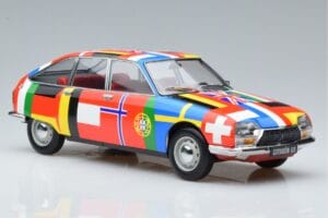 Citroen GS Drapeaux Norev 1:18 181667 Metal - imaginea 4 din 6