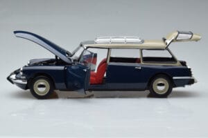 Citroen ID 19 Break Orient Albastru Norev 1:18 181770 Metal - imaginea 4 din 9