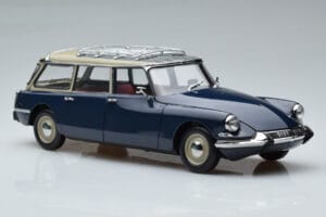 Citroen ID 19 Break Orient Albastru Norev 1:18 181770 Metal - imaginea 6 din 9
