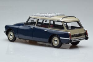 Citroen ID 19 Break Orient Albastru Norev 1:18 181770 Metal - imaginea 7 din 9