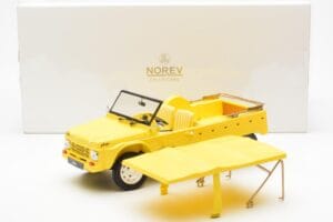 Citroen Mehari Plage Galben Norev 1:18 181801 Metal - imaginea 6 din 6