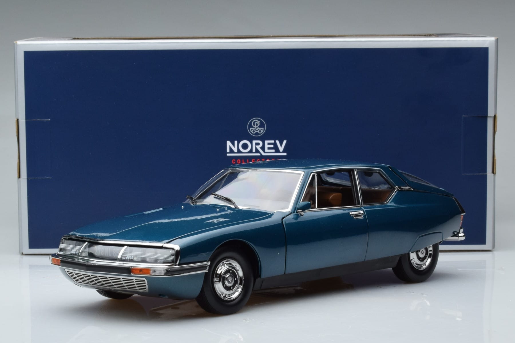 Citroen SM Tropiques Verde Norev 1:18 181733 Metal - imaginea 8 din 8