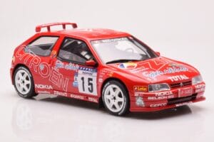 Citroen ZX Kitcar #15 J. Puras / C. Del Barrio Rally Catalunya Costa Brava 1997 Otto 1:18 OT432 Rășină - imaginea 4 din 6