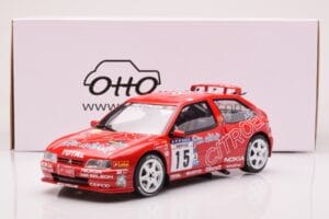 Citroen ZX Kitcar #15 J. Puras / C. Del Barrio Rally Catalunya Costa Brava 1997 Otto 1:18 OT432 Rășină - imaginea 6 din 6