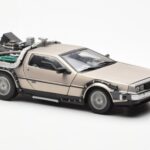 DeLorean DMC-12 Time Machine Back to the Future Argintiu Sun Star 1:18 - image 6 of 8