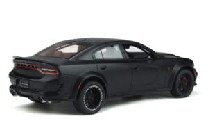 Dodge Charger SRT Hellcat Widebody Negru GT Spirit 1:18 GT301 Rășină - imaginea 2 din 5