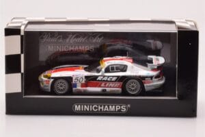 Dodge Viper GTS-R #50 C. Bouchut / Goueslard / Vosse 24 Hours of Le Mans 2002 Minichamps 1:43 400021450 Metal - imaginea 4 din 4