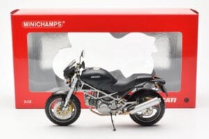 Ducati Monster M900 Negru Minichamps 1:12 122120101 Metal - imaginea 4 din 4