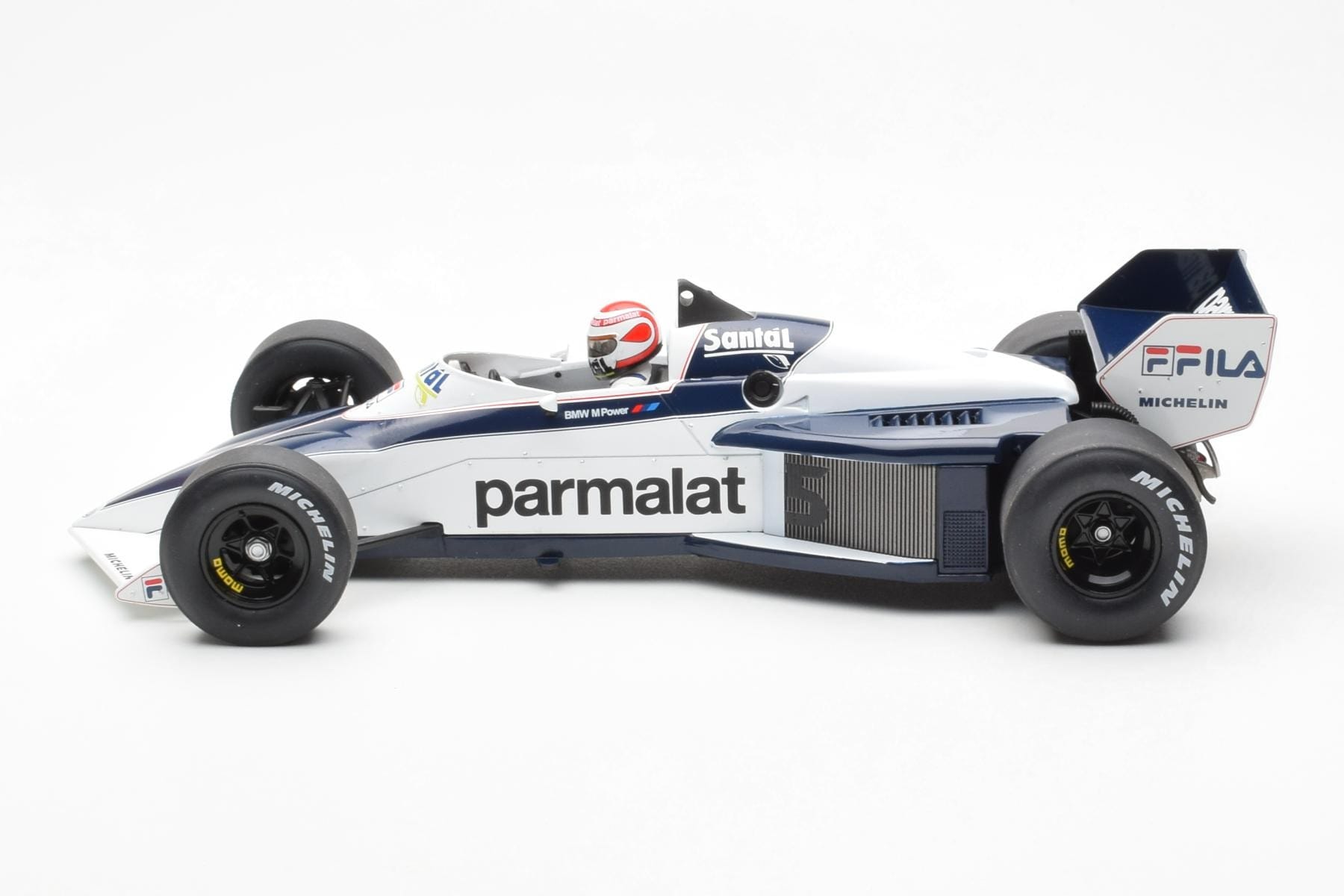 Brabham BT52 #5 N. Piquet Brazilian GP F1 World Champion 1983 MCG 1:18 MCG18618F Metal - imaginea 3 din 6
