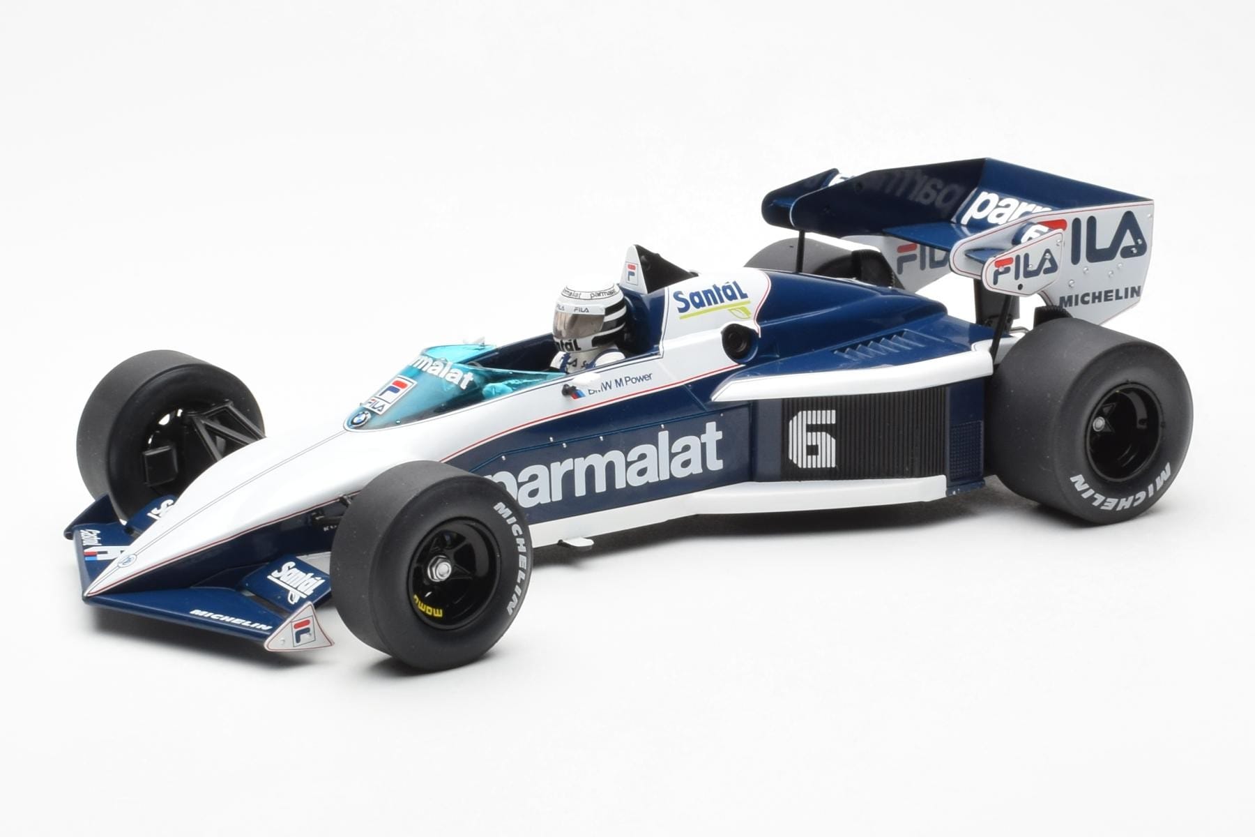 Brabham BT52 #6 R. Patrese South African GP 1983 MCG 1:18 MCG18619F Metal