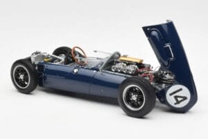 Cooper T51 Climax #14 S. Moss Italian GP Winner 1959 Schuco 1:18 450032600 Metal - imaginea 5 din 8