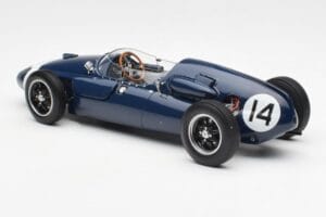 Cooper T51 Climax #14 S. Moss Italian GP Winner 1959 Schuco 1:18 450032600 Metal - imaginea 7 din 8
