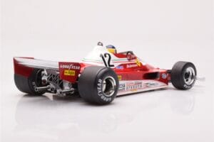 Ferrari 312 T2B #12 C. Reutemann Swedish GP 1977 MCG 1:18 MCG18625F Metal - imaginea 2 din 6