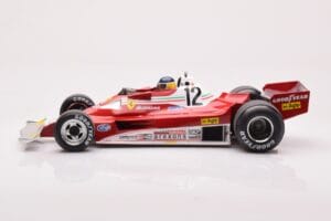 Ferrari 312 T2B #12 C. Reutemann Swedish GP 1977 MCG 1:18 MCG18625F Metal - imaginea 3 din 6