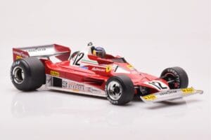 Ferrari 312 T2B #12 C. Reutemann Swedish GP 1977 MCG 1:18 MCG18625F Metal - imaginea 4 din 6