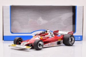 Ferrari 312 T2B #12 C. Reutemann Swedish GP 1977 MCG 1:18 MCG18625F Metal - imaginea 6 din 6