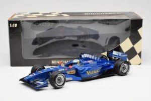 Prost AP03 Peugeot #15 N. Heidfeld F1 Showcar 2000 Minichamps 1:18 180000085 Rășină - imaginea 6 din 6