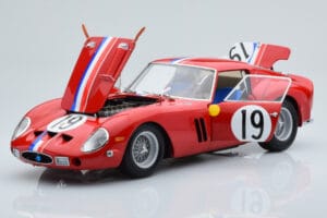 Ferrari 250 GTO #19 24 Hours of Le Mans 1962 Kyosho 1:18 08438A Metal - imaginea 2 din 10