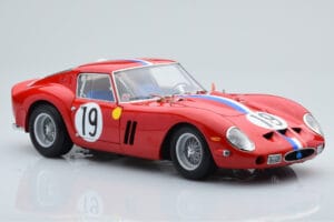 Ferrari 250 GTO #19 24 Hours of Le Mans 1962 Kyosho 1:18 08438A Metal - imaginea 6 din 10
