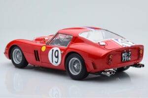 Ferrari 250 GTO #19 24 Hours of Le Mans 1962 Kyosho 1:18 08438A Metal - imaginea 7 din 10