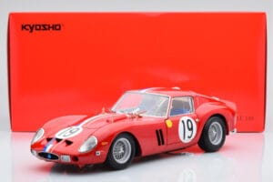 Ferrari 250 GTO #19 24 Hours of Le Mans 1962 Kyosho 1:18 08438A Metal - imaginea 10 din 10