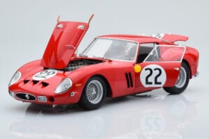 Ferrari 250 GTO #22 24 Hours of Le Mans 1962 Kyosho 1:18 08438B Metal - imaginea 2 din 10
