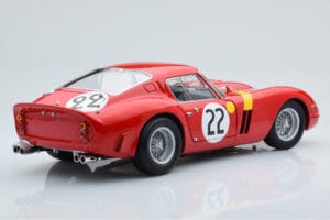 Ferrari 250 GTO #22 24 Hours of Le Mans 1962 Kyosho 1:18 08438B Metal - imaginea 3 din 10
