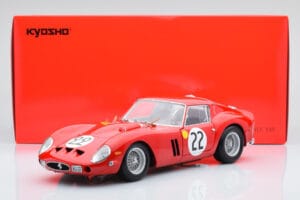 Ferrari 250 GTO #22 24 Hours of Le Mans 1962 Kyosho 1:18 08438B Metal - imaginea 10 din 10