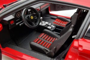 Ferrari 288 GTO Roșu Hot Wheels 1:18 J8248-0510 Metal - imaginea 7 din 10