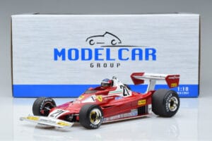 Ferrari 312 T2 B #21 G. Villeneuve Canadian GP 1977 MCG 1:18 MCG18623F Metal - imaginea 6 din 6