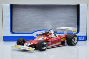 Ferrari 312 T2B #12 C. Reutemann Japan GP 1977 MCG 1:18 MCG18603F Metal - imaginea 6 din 6
