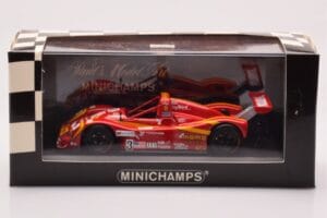 Ferrari 333 SP #3 Moretti Racing G. Moretti / D. Theys / M. Baldi 24 Hours of Le Mans 1997 Minichamps 1:43 430977693 Metal - imaginea 4 din 4