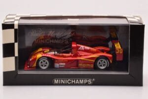 Ferrari 333 SP #30 MOMO M. Papis / D. Theys / B. Wollek Daytona 24 Hours 2nd Place 1996 Minichamps 1:43 430967430 Metal - imaginea 4 din 4