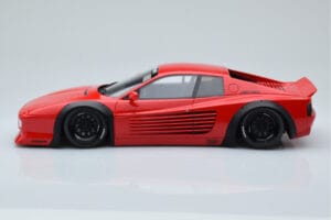 Ferrari 512 TR LBWK Liberty Walk Roșu GT Spirit 1:18 GT423 Rășină - imaginea 3 din 6