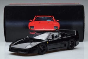 Ferrari F40 Lightweight Negru Kyosho 1:18 08412BK Metal - imaginea 12 din 12