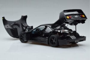 Ferrari F40 Lightweight Negru Kyosho 1:18 08412BK Metal - imaginea 6 din 12