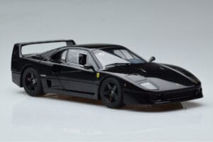 Ferrari F40 Lightweight Negru Kyosho 1:18 08412BK Metal - imaginea 8 din 12