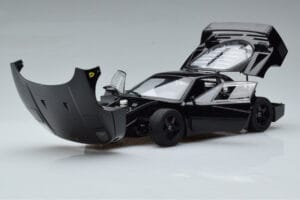 Ferrari F40 Lightweight Negru Kyosho 1:18 08412BK Metal - imaginea 9 din 12