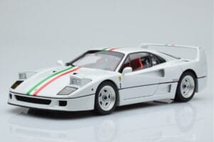 Ferrari F40 Alb Perlat Italy Kyosho 1:18 08416PWT-G