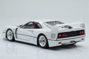 Ferrari F40 Alb Perlat Kyosho 1:18 08416PW-G Metal - imaginea 7 din 8