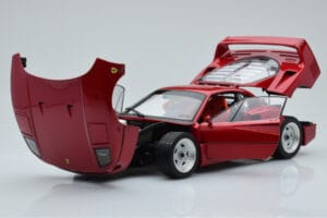 Ferrari F40 Roșu Metalizat Asia Exclusive Kyosho 1:18 08416RM-G Metal - imaginea 2 din 14