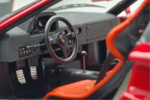 Ferrari F40 Roșu Metalizat Asia Exclusive Kyosho 1:18 08416RM-G Metal - imaginea 12 din 14