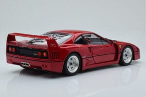 Ferrari F40 Roșu Metalizat Asia Exclusive Kyosho 1:18 08416RM-G Metal - imaginea 3 din 14