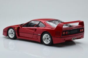 Ferrari F40 Roșu Metalizat Asia Exclusive Kyosho 1:18 08416RM-G Metal - imaginea 8 din 14